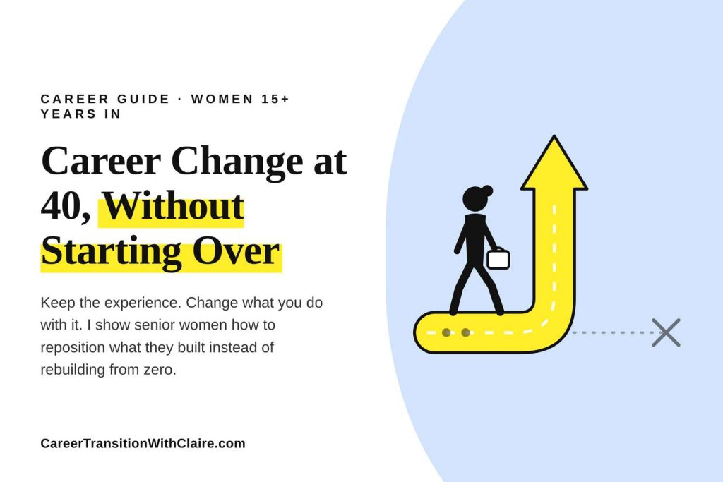 career change at 40 for women