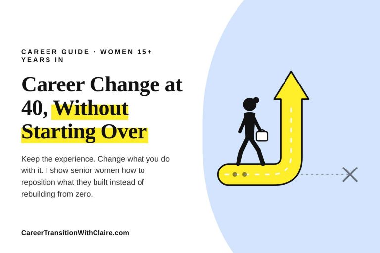 career change at 40 for women